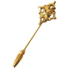 Vintage Gold Tone Stickpin Hat Pin